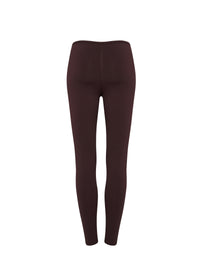 Classic long leggings - Chocolate