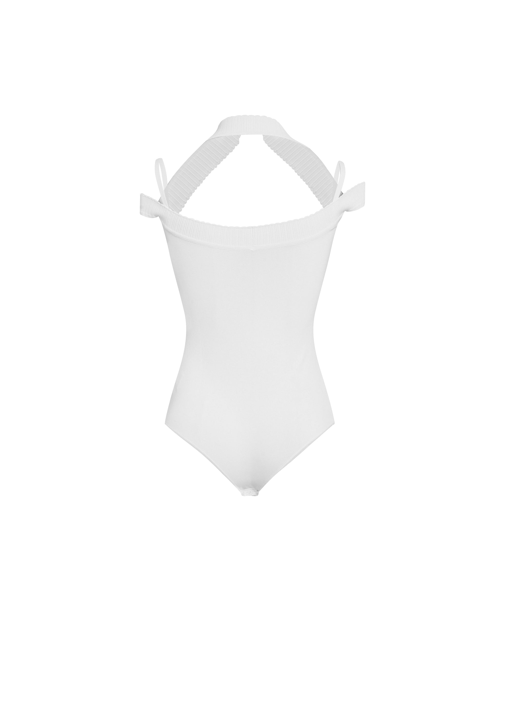 Body à manches courtes - Blanc