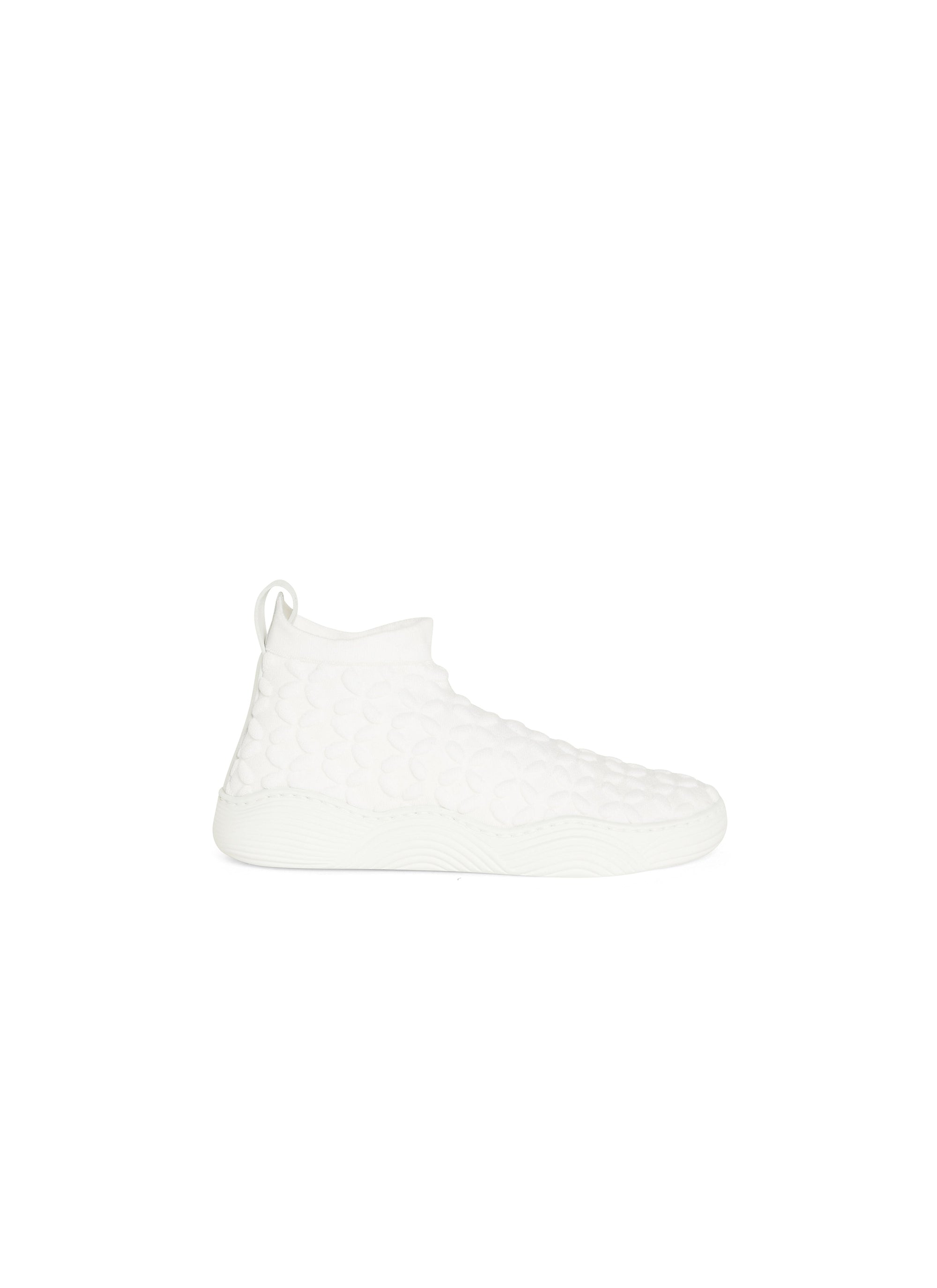 Leather Petal Sneakers - Off White