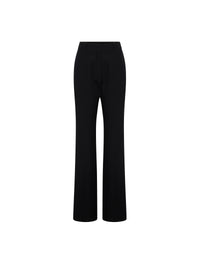 Pantalon ajusté en laine - Noir Alaia