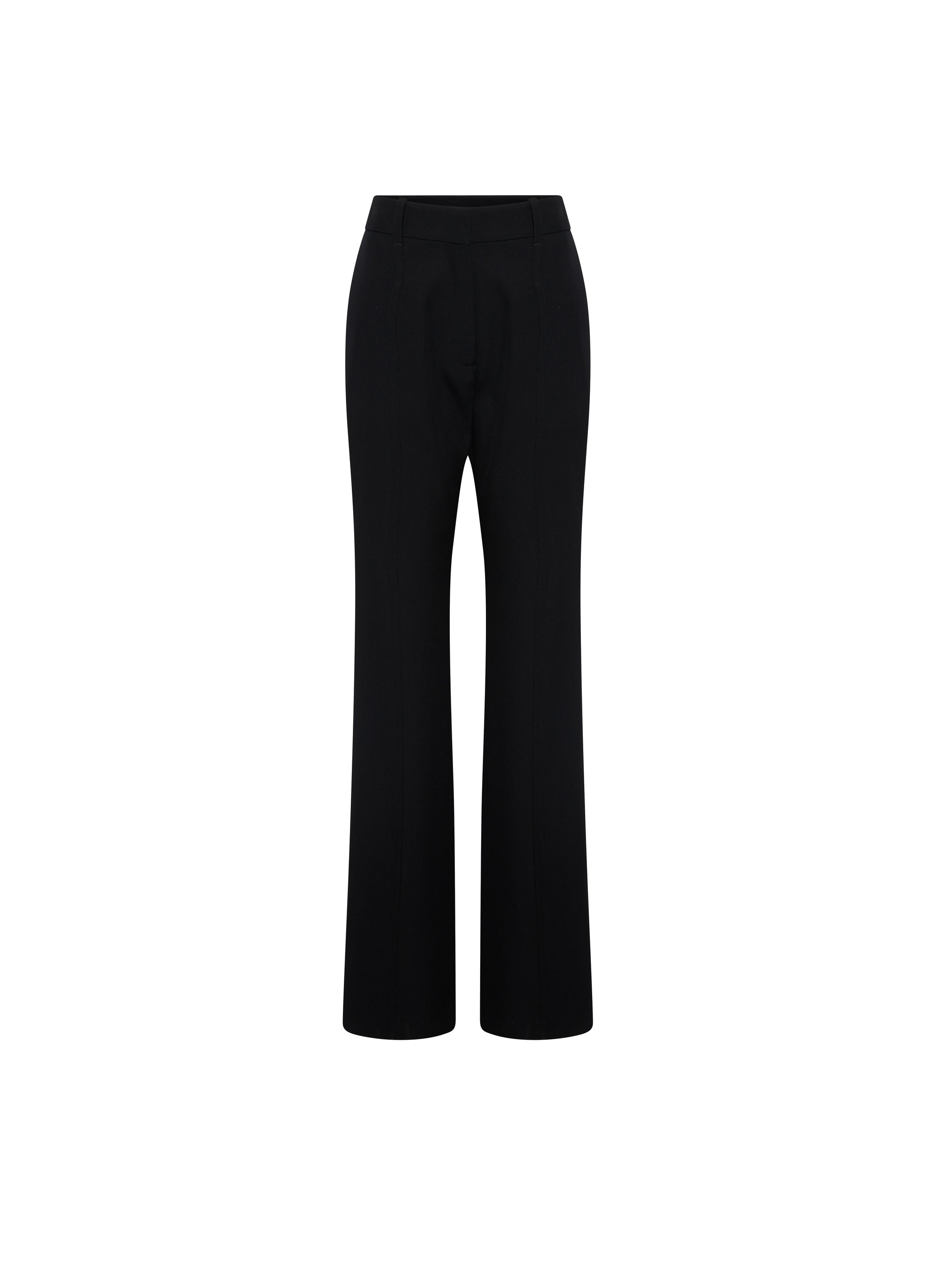 Pantalon ajusté en laine - Noir Alaia