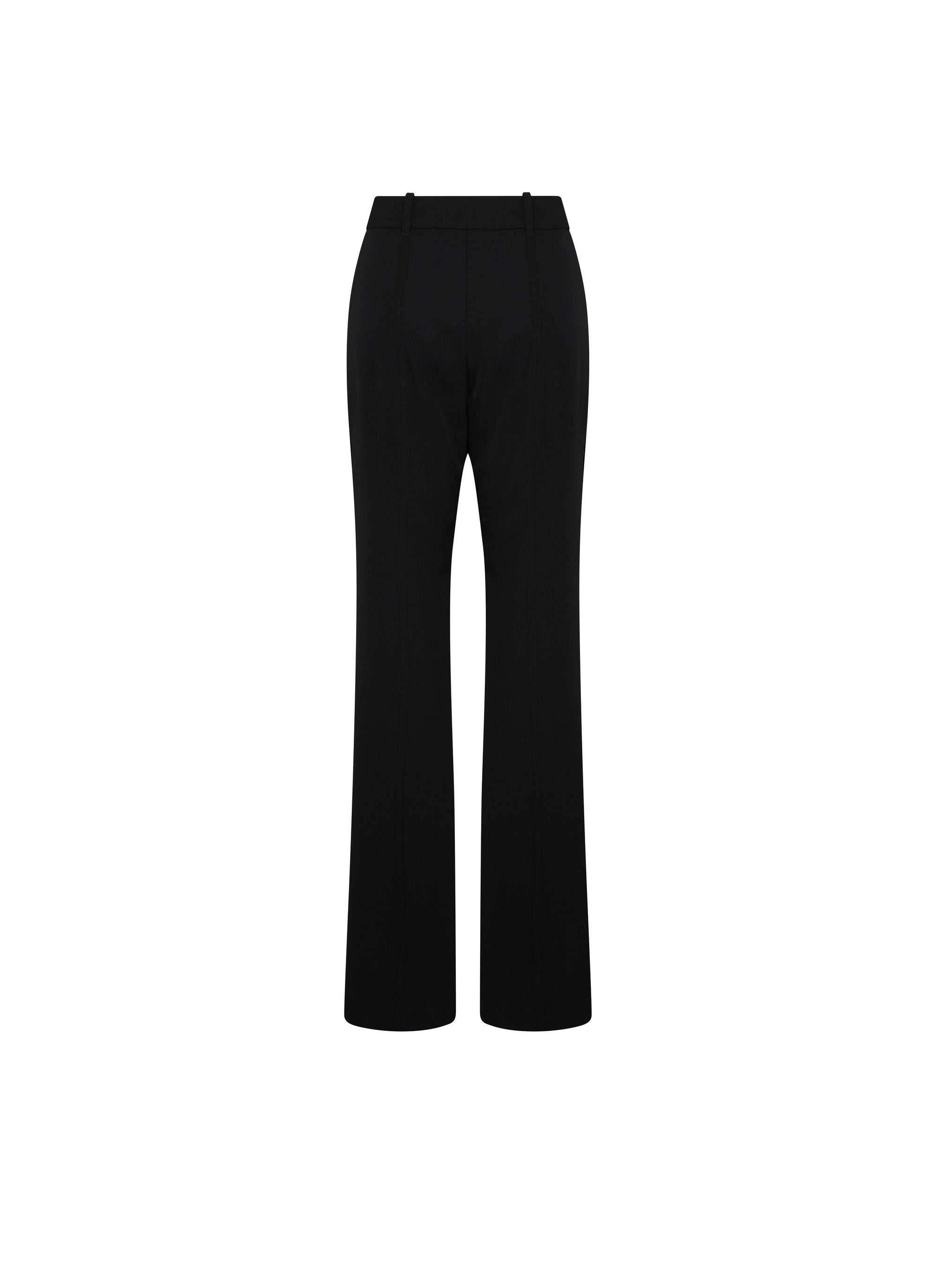 Pantalon ajusté en laine - Noir Alaia