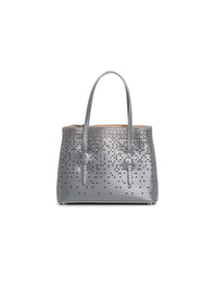 Mina Bolivia Fiori bag leather - Ash
