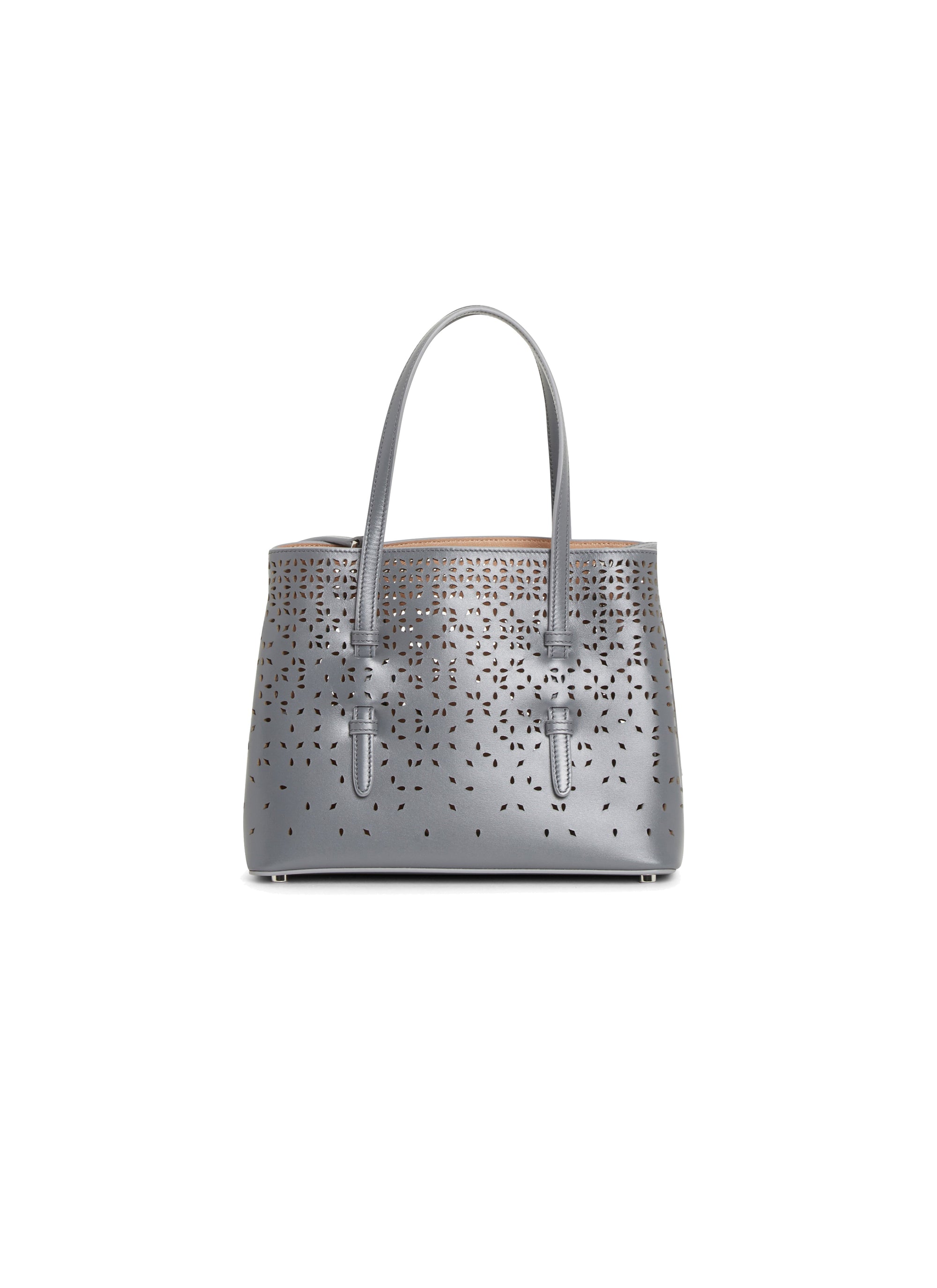 Mina Bolivia Fiori bag leather - Ash