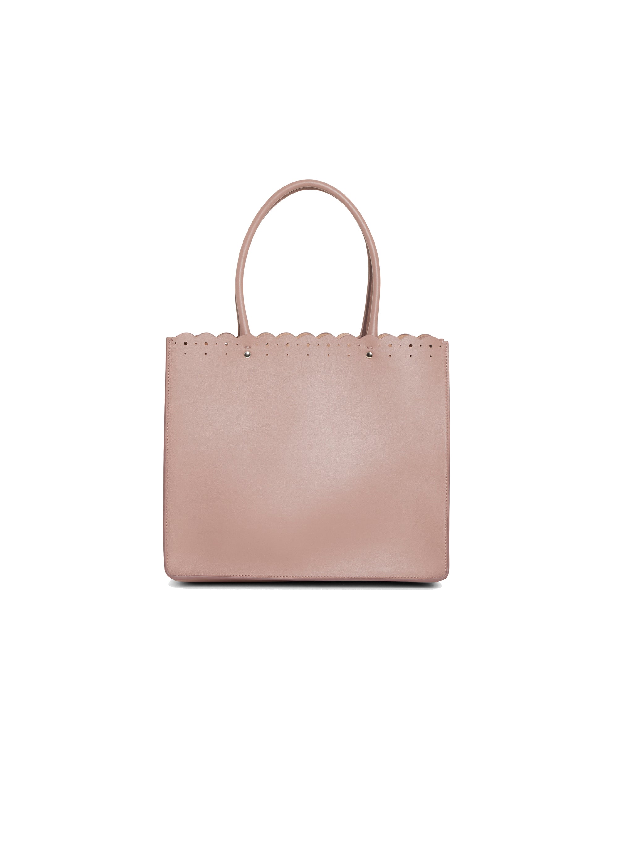 Garance Carrera Fiori bag, leather - Tobacco