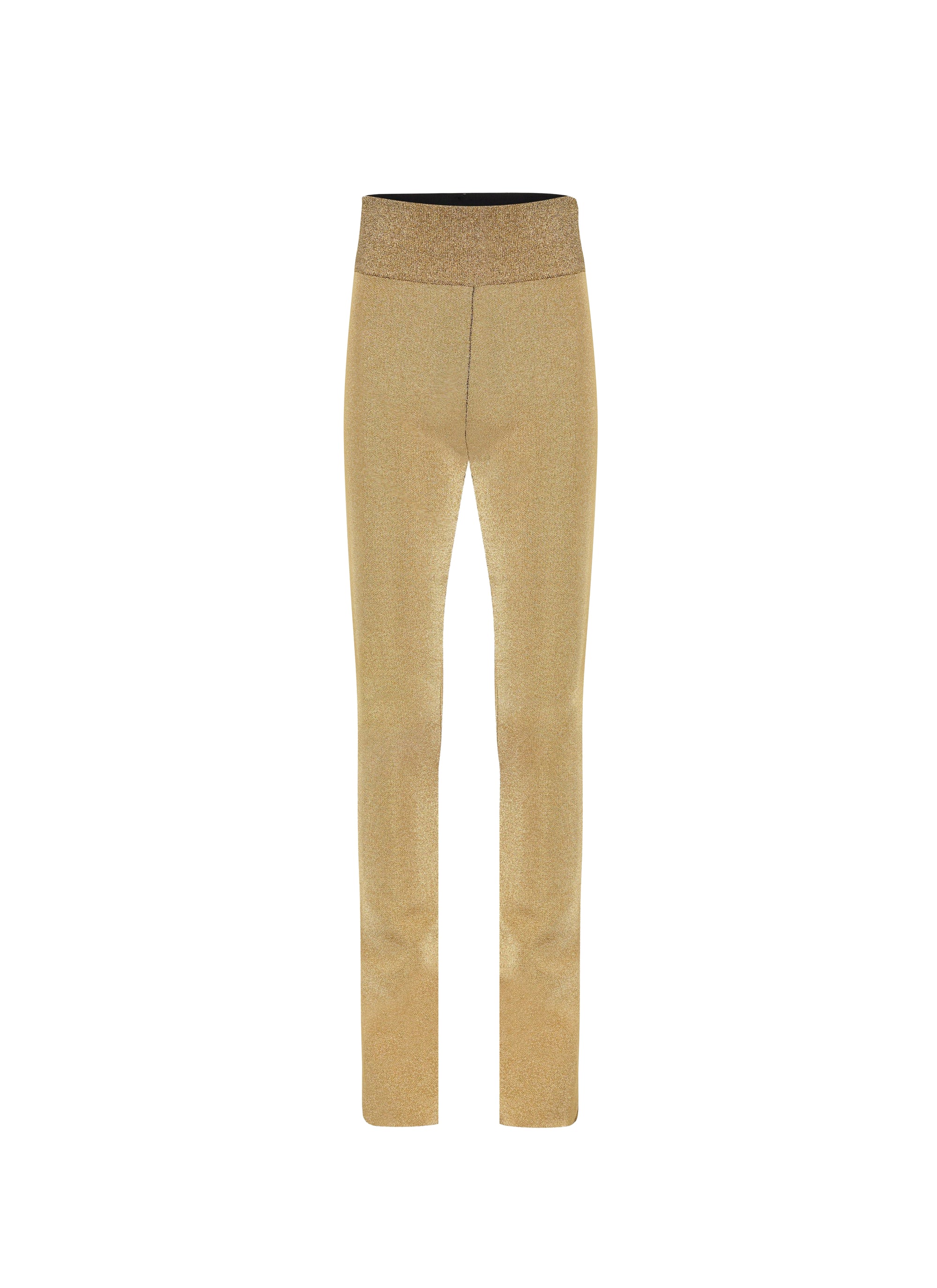 Legging double face en laine - Or