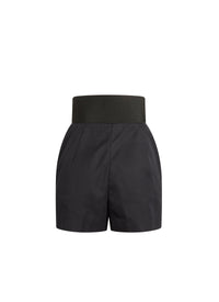 Corset Waistband Shorts - Dark blue