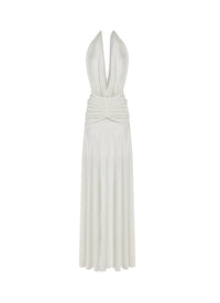 Flowing goddess dress - White