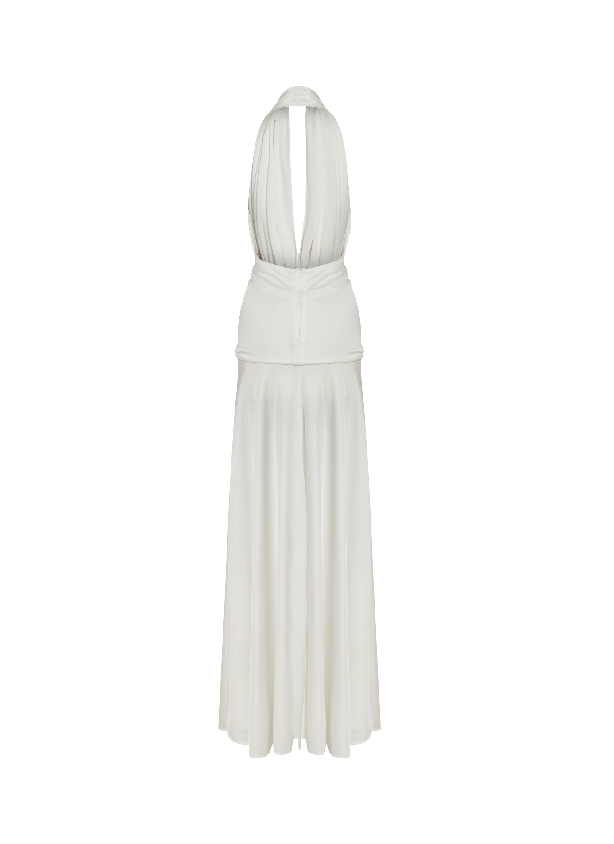 Flowing goddess dress - White