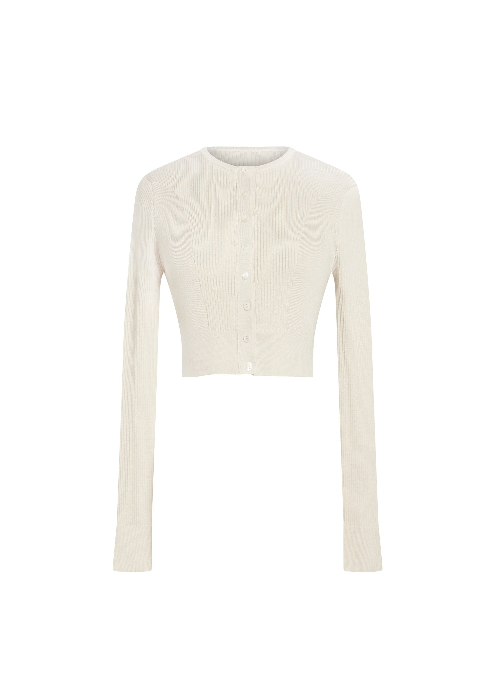 Soft cashmere and silk jumper - Sable