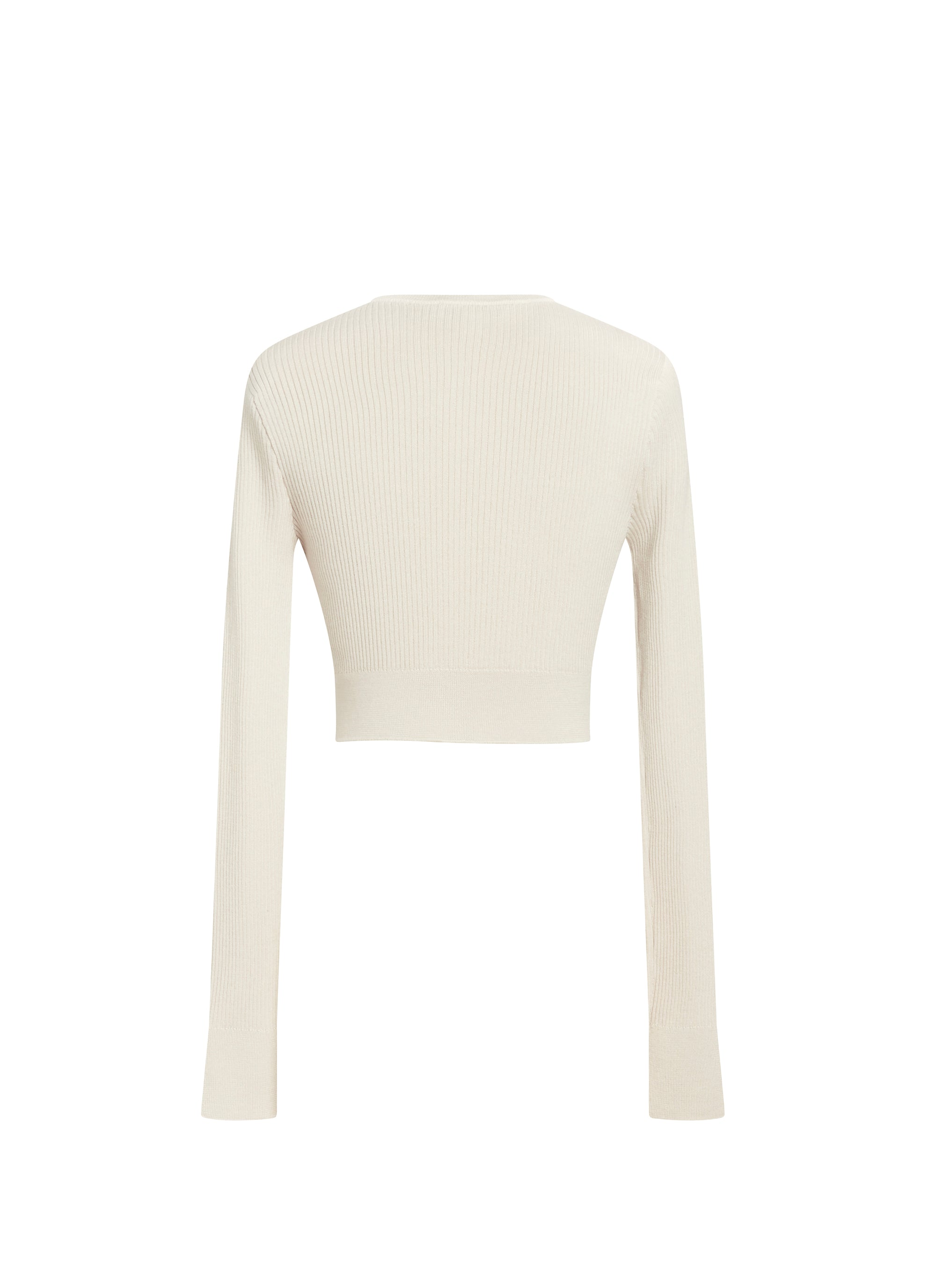 Soft cashmere and silk jumper - Sable