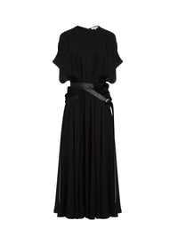 Fluid skater dress - Black Alaïa