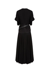 Fluid skater dress - Black Alaïa