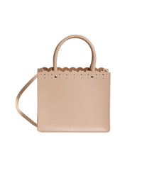 Garance 16 Leather Tote Bag - Nude