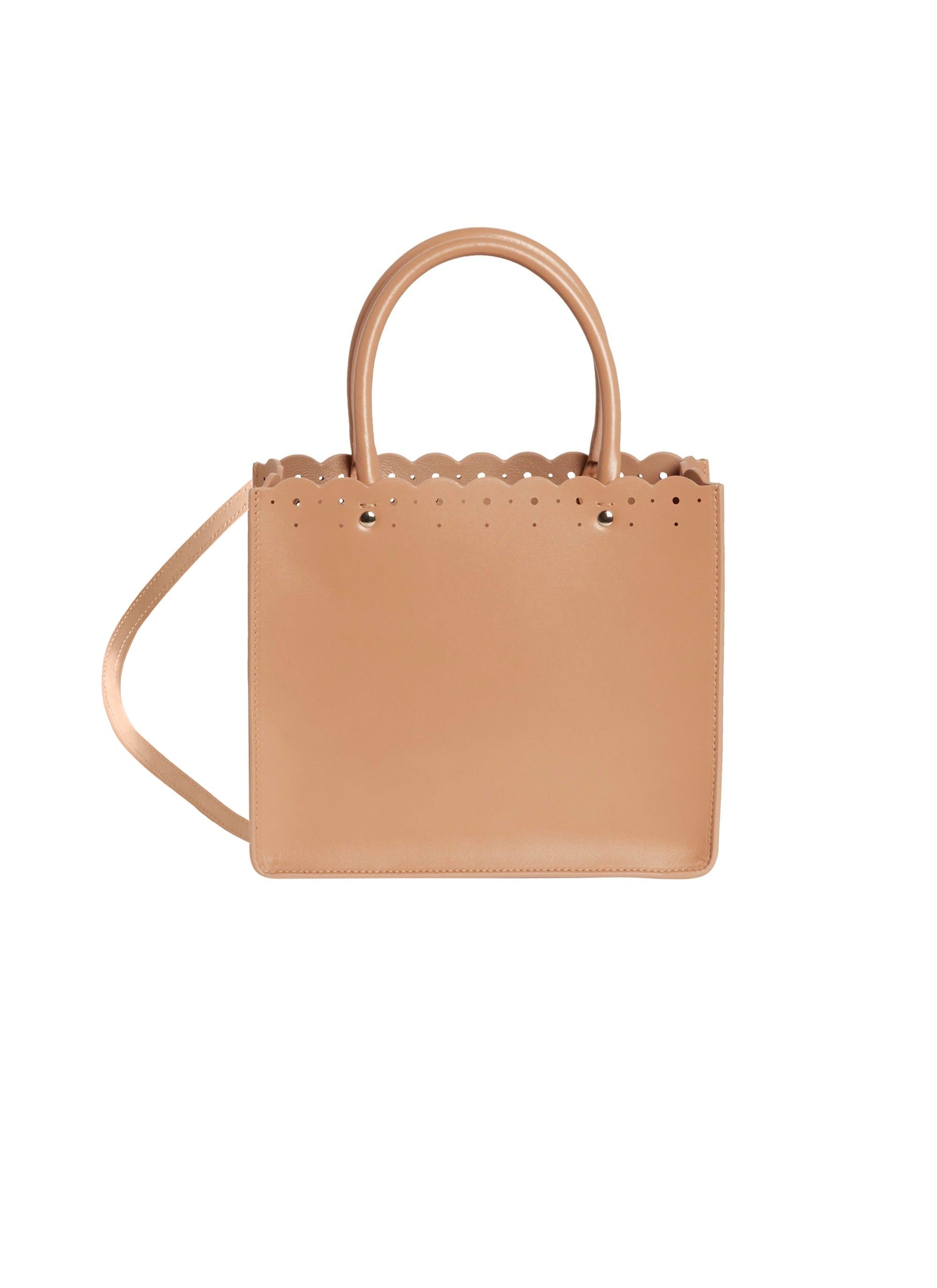 Sac cabas Garance 16 en cuir - Naturel