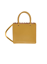 Sac cabas Garance 16 en cuir - Bouton d'Or