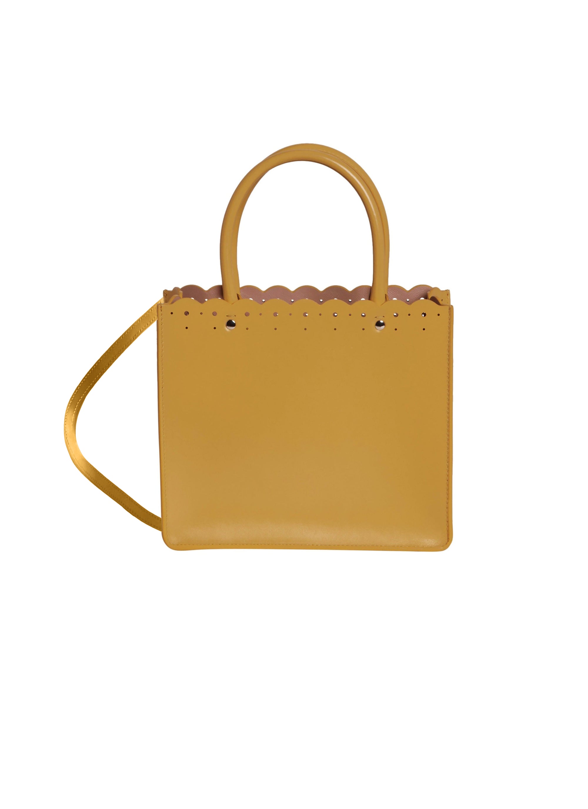 Sac cabas Garance 16 en cuir - Bouton d'Or