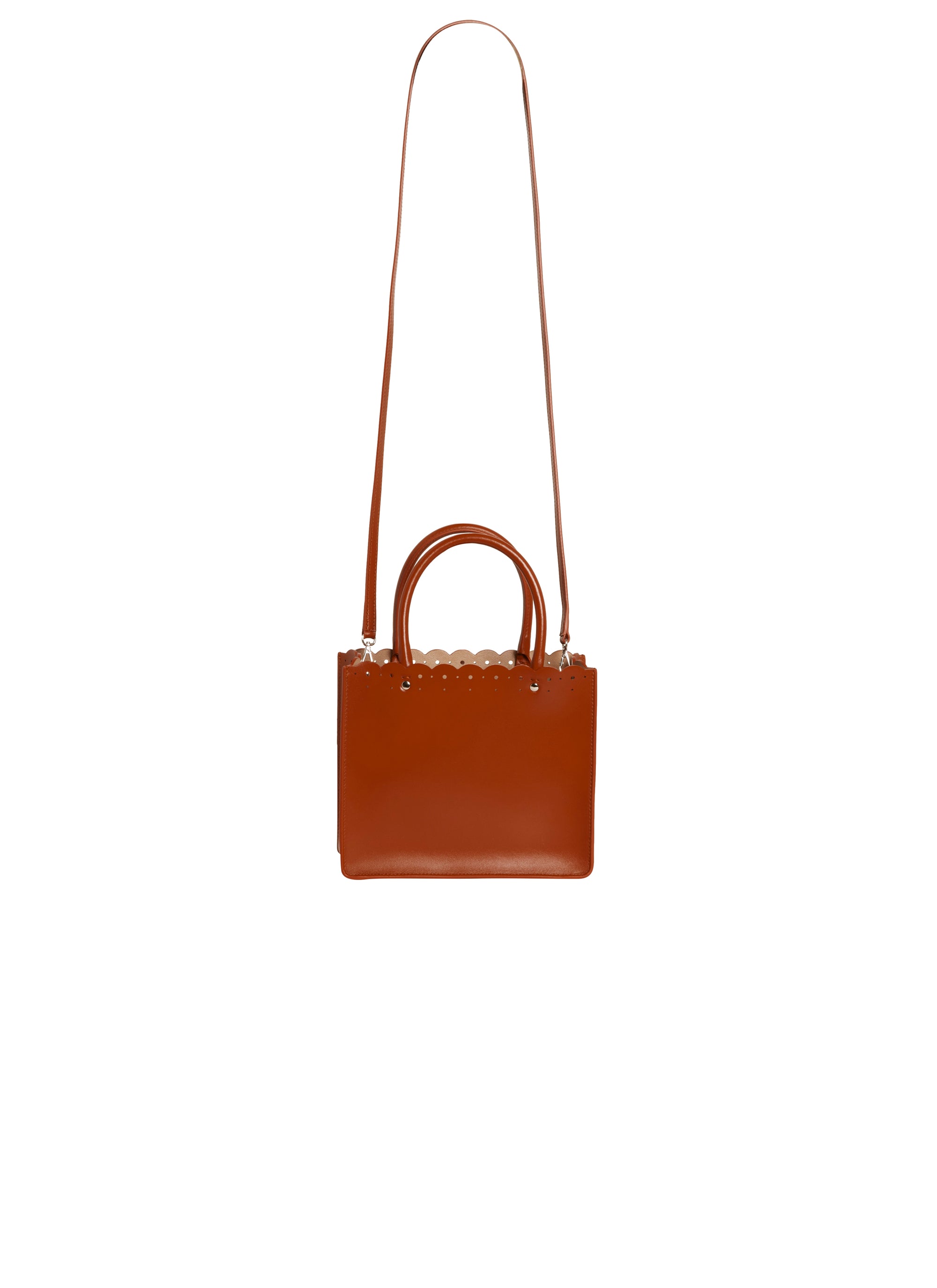 Sac cabas Garance 16 en cuir - Cuivre