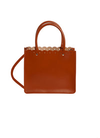 Sac cabas Garance 16 en cuir - Cuivre