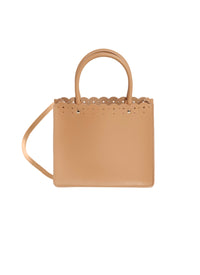 Garance 16 Leather Tote Bag - Natural