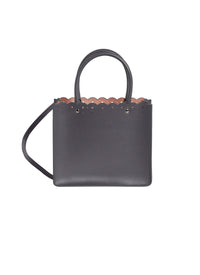 Garance 16 Leather Tote Bag - Mist