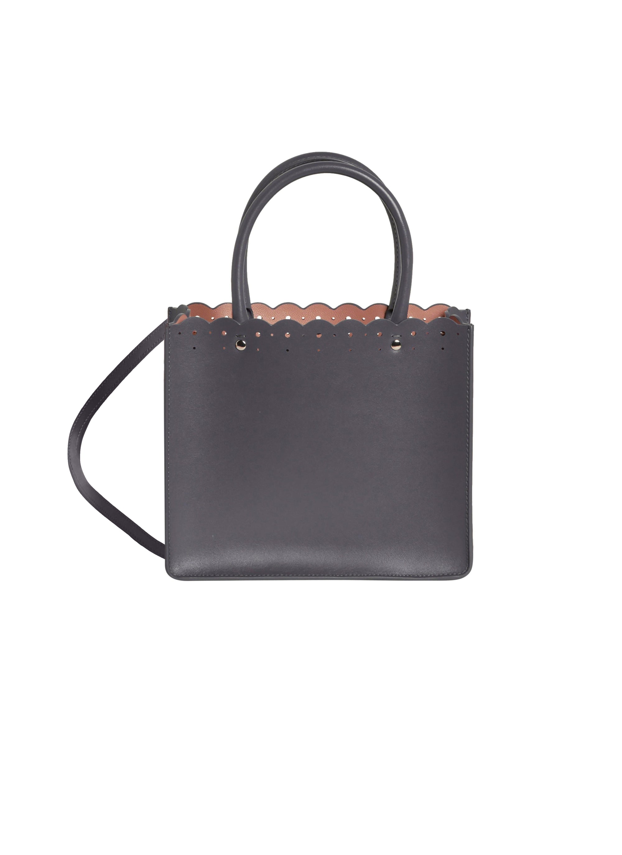 Garance 16 Leather Tote Bag - Mist