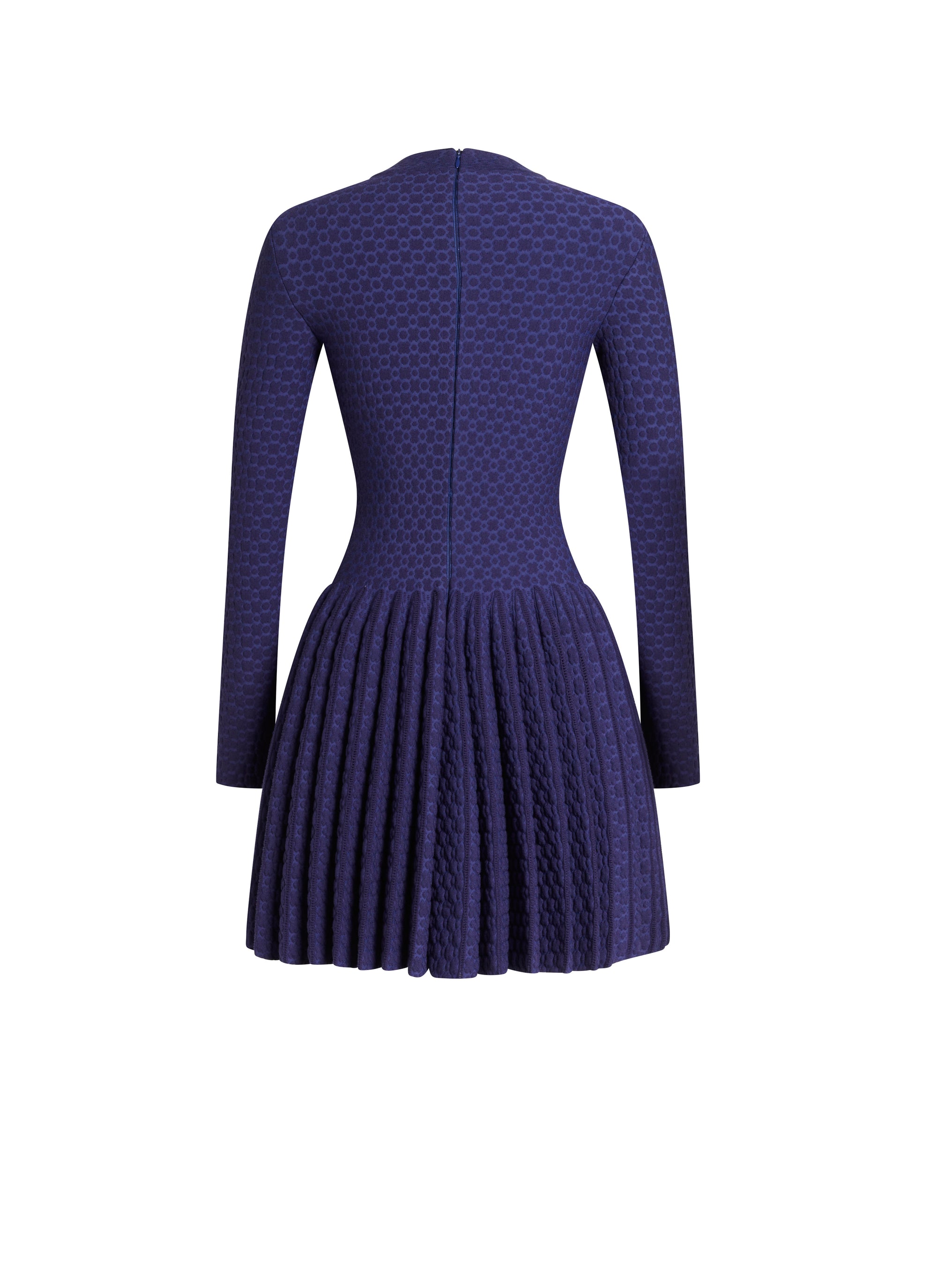Andalousie wool dress - Indigo