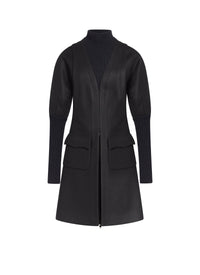 Zipped cashmere dress - Nuit