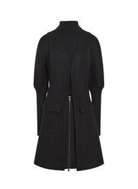 Cashmere dress - Black