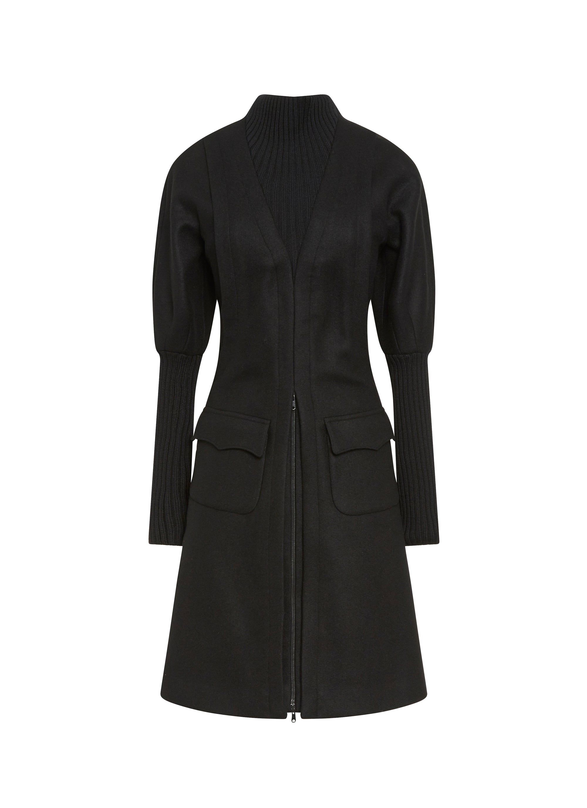 Cashmere dress - Black