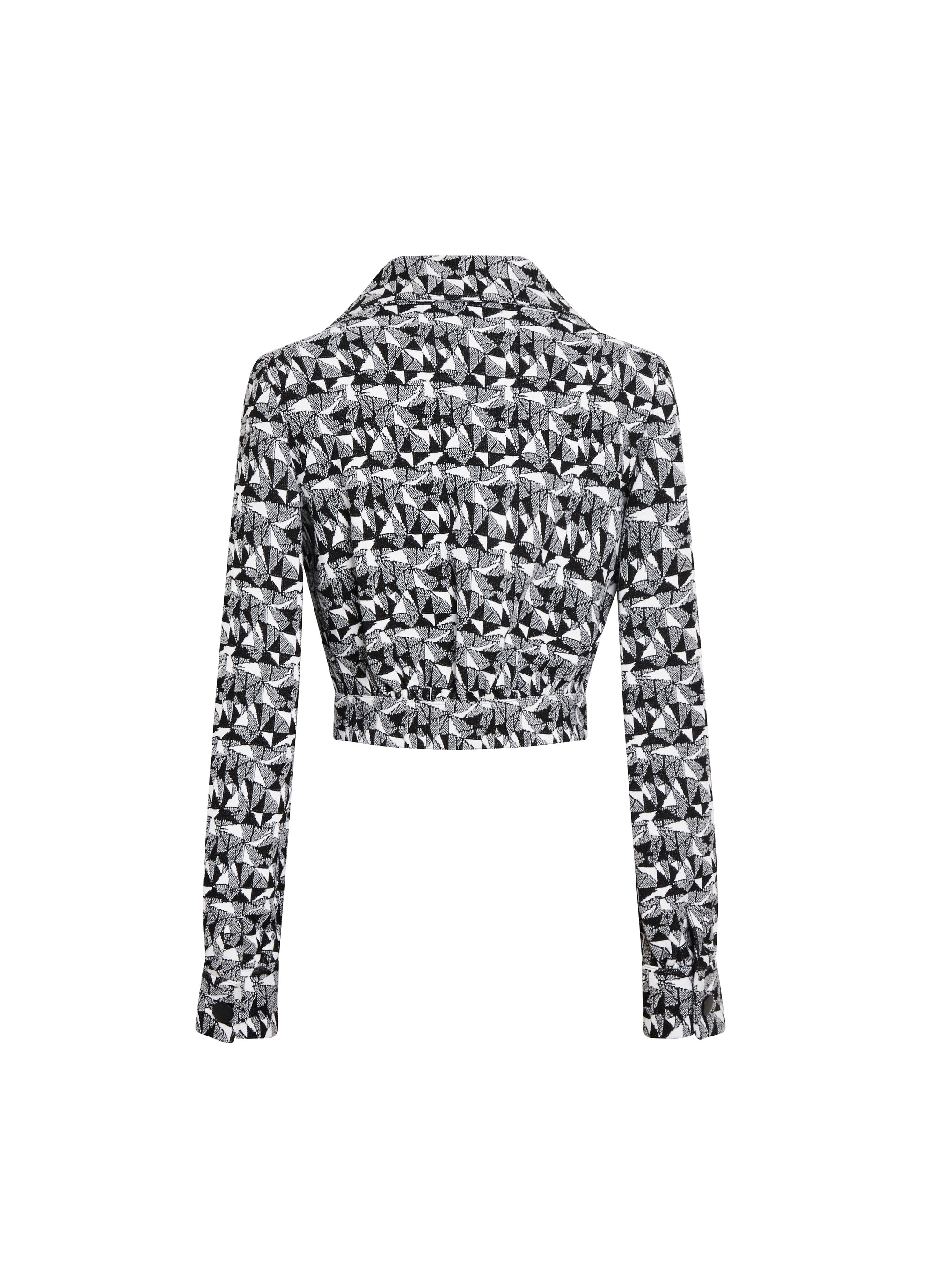 Archipelago Geometric Jacket - Black & White