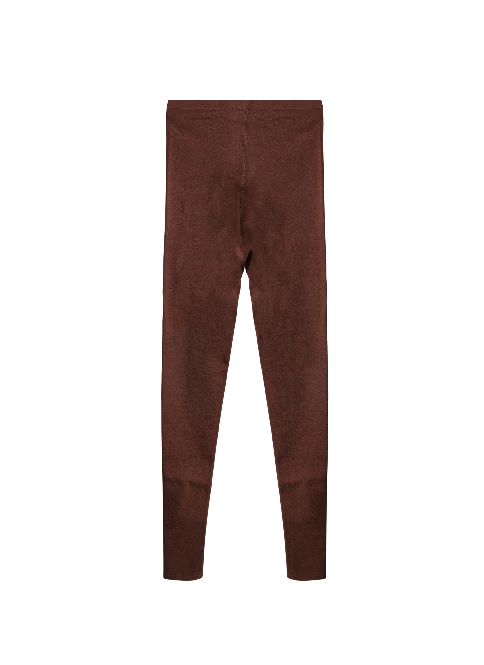 Legging basique en laine - Tabac