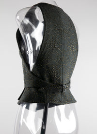 Gilet sans manches en laine - Noir