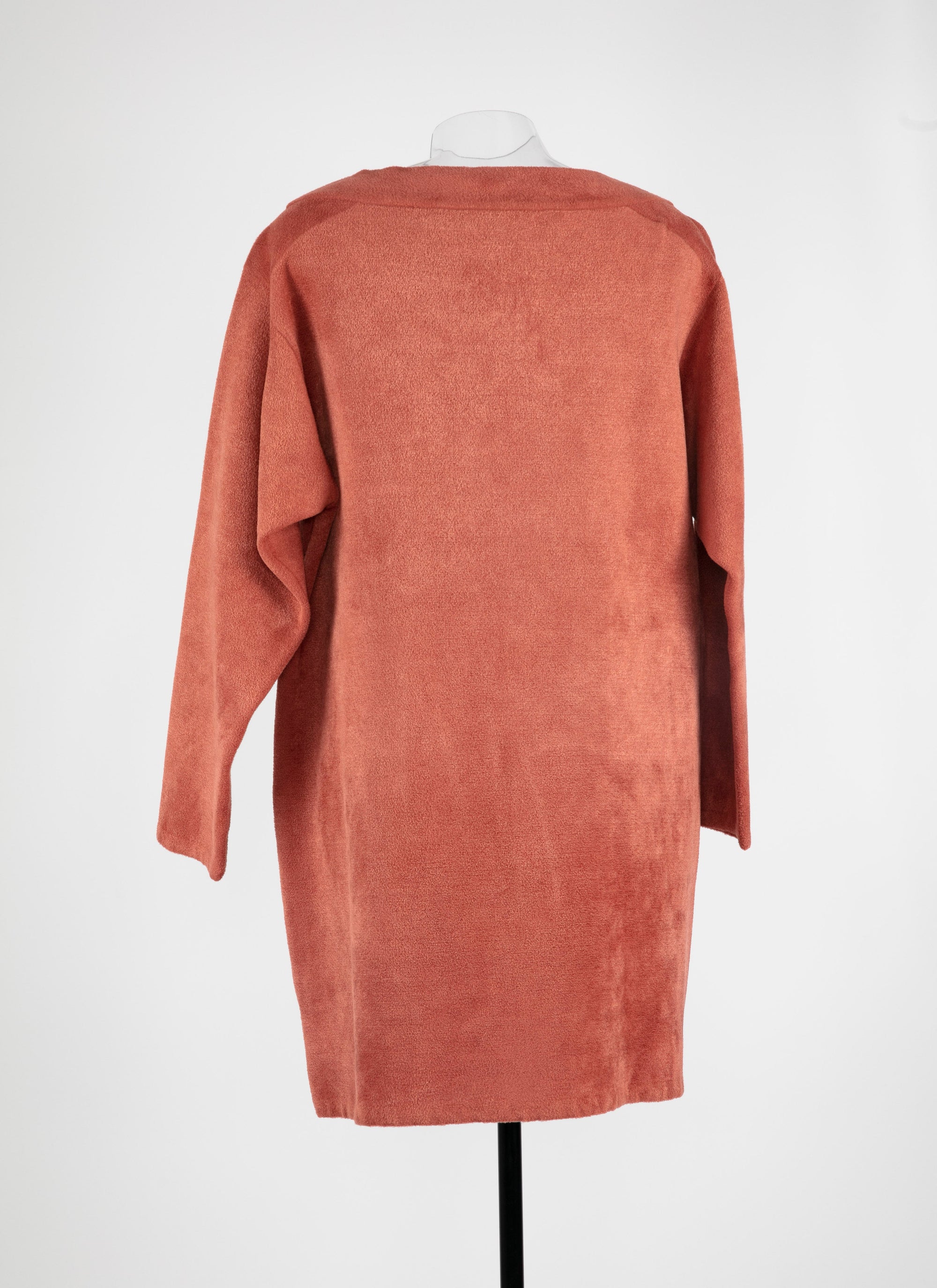 Metallic loose-fit jumper - Hazelnut