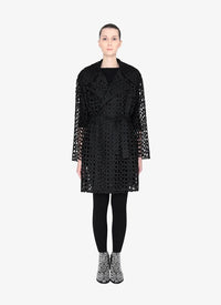 Trench effet baroque - Noir