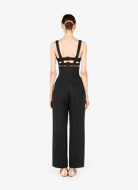 Top court bustier - Noir