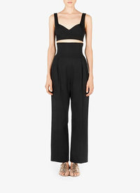 Top court bustier - Noir