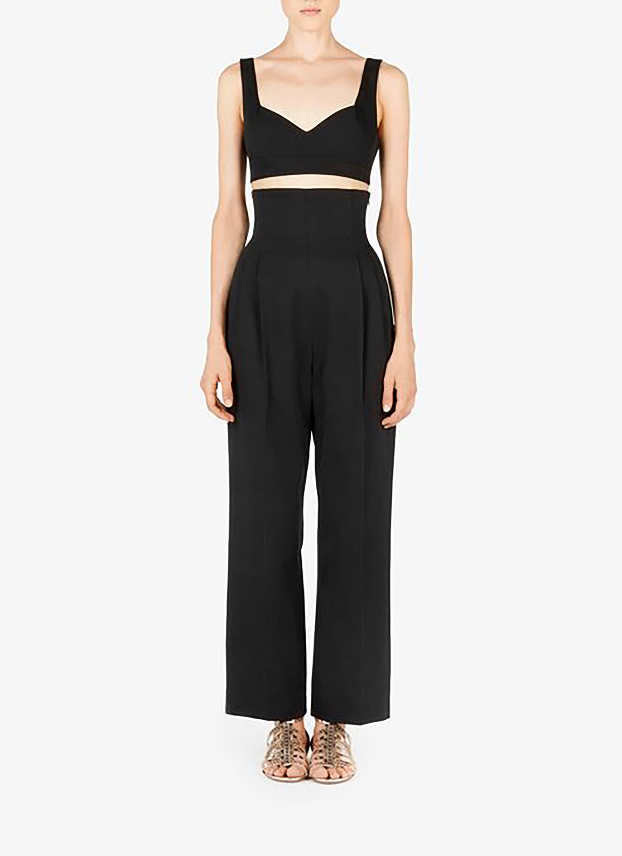 Top court bustier - Noir