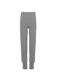 Pantalon en cachemire - Gris chiné