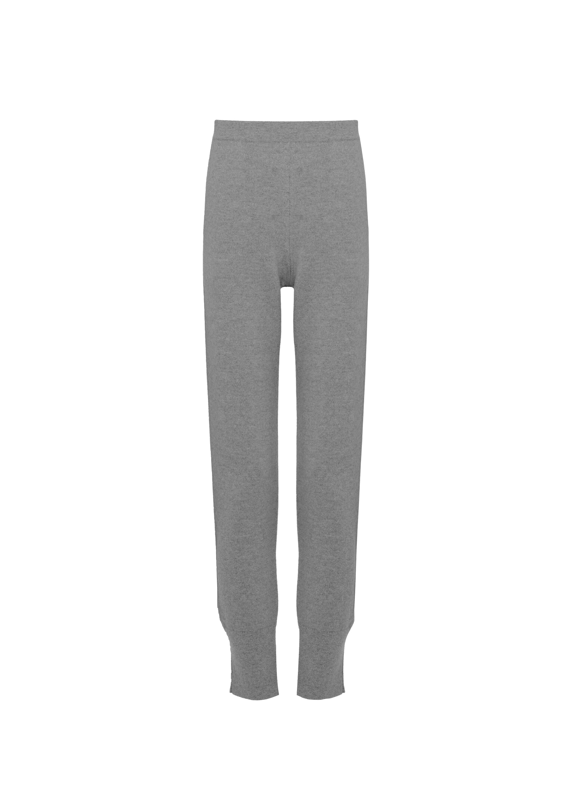 Pantalon en cachemire - Gris chiné