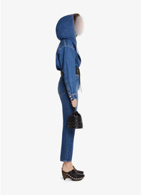 Jean à taille haute - Bleu Jeans