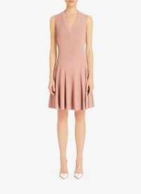 Robe courte sculptante - Bordeaux