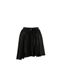 Jupe asymétrique courte - Noir