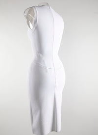 Straight dress - White