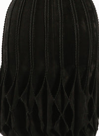 Sleeveless straight dress Lampion - Black intense