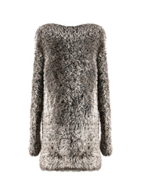 Pull oversize en laine - Nude & Blanc