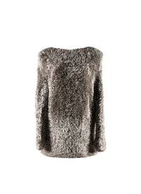 Pull oversize en laine - Nude & Blanc