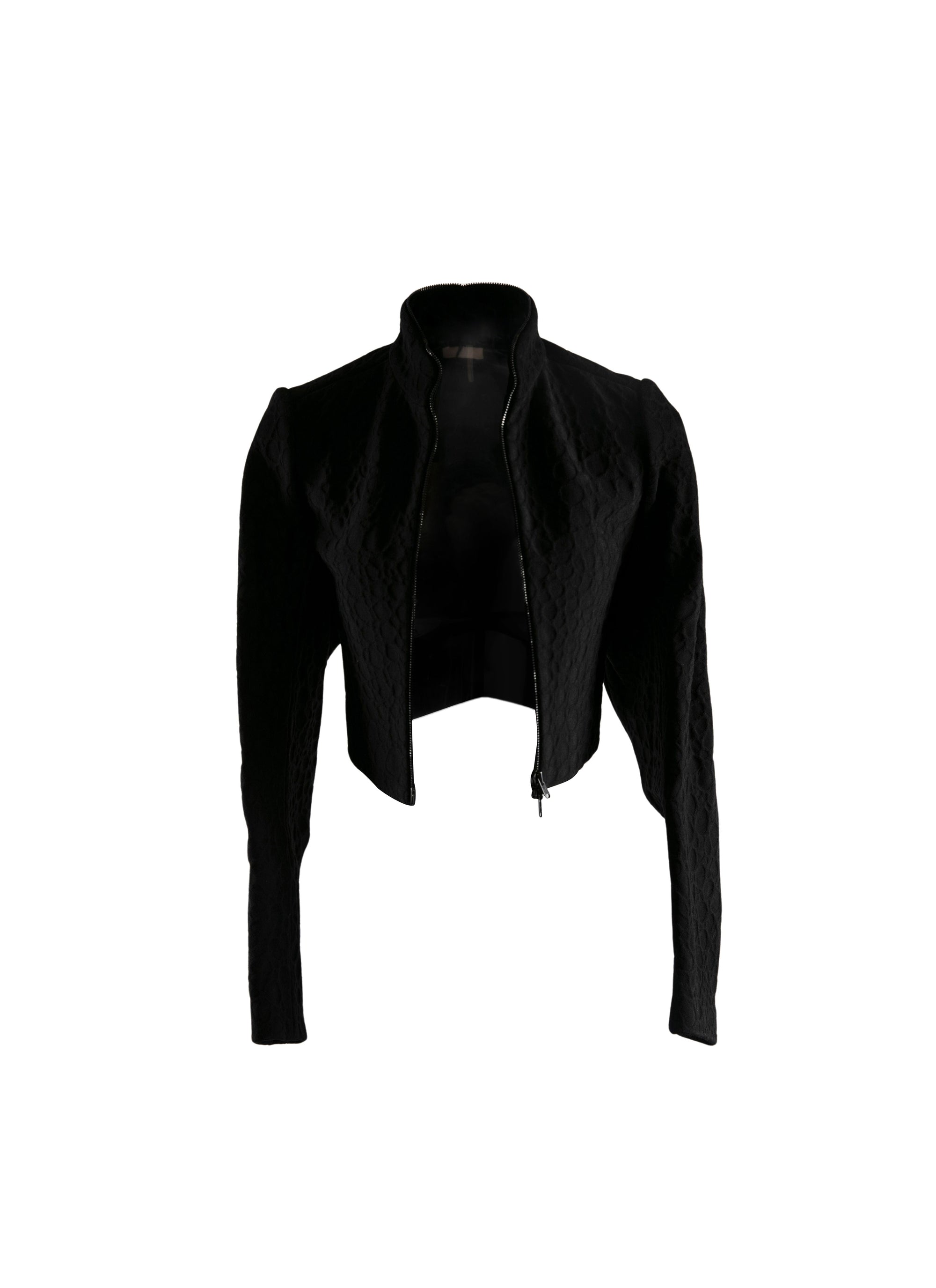 Long sleeve bolero - Intense Black