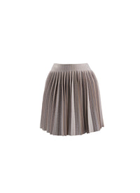 Jupe plisse - Cristal Beige