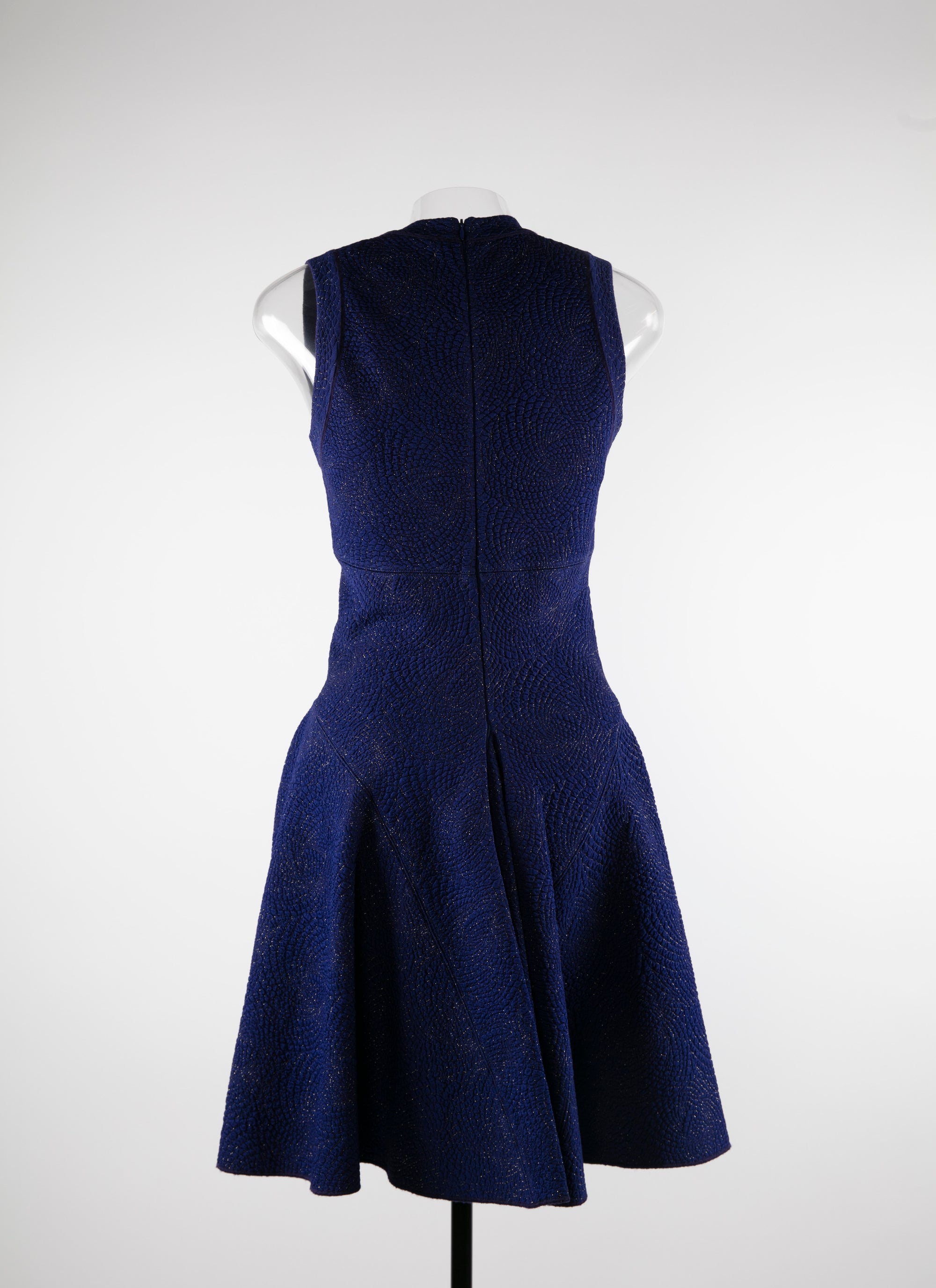 Fitted dress with flared skirt - Indigo & Copper